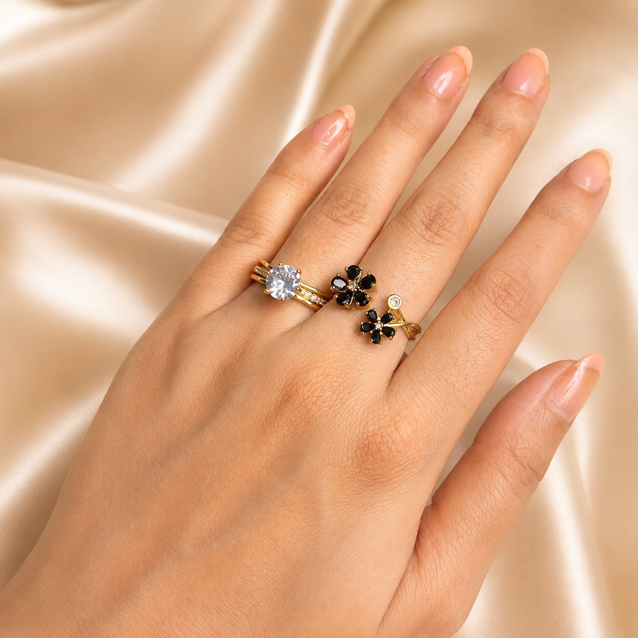 Black Swan Ring Combo