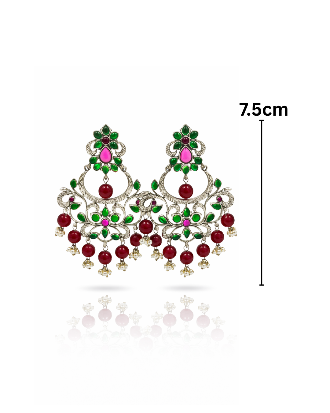 Kundanika Heritage Earrings