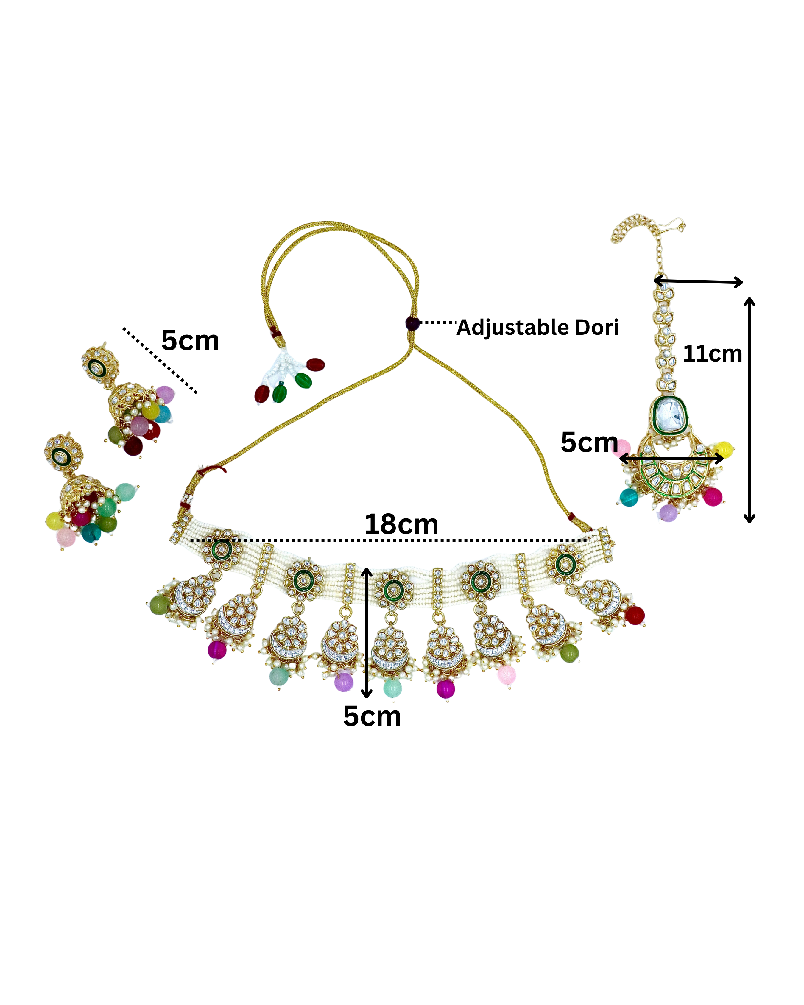 The Moon Necklace Set