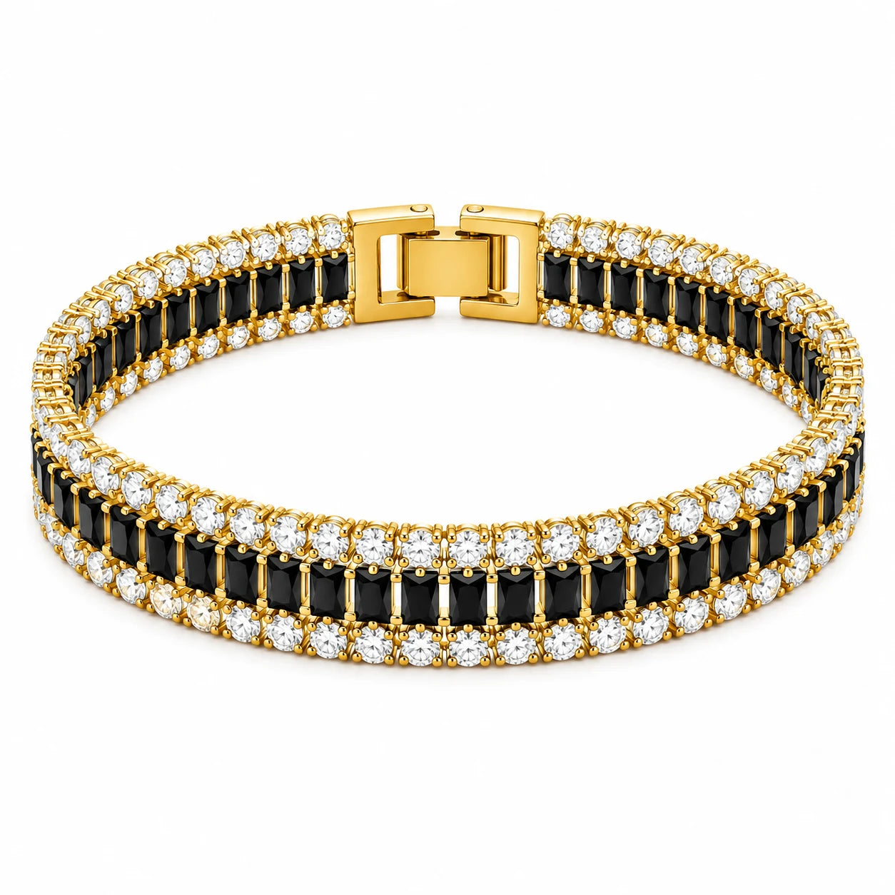 Crown Noir Bracelet