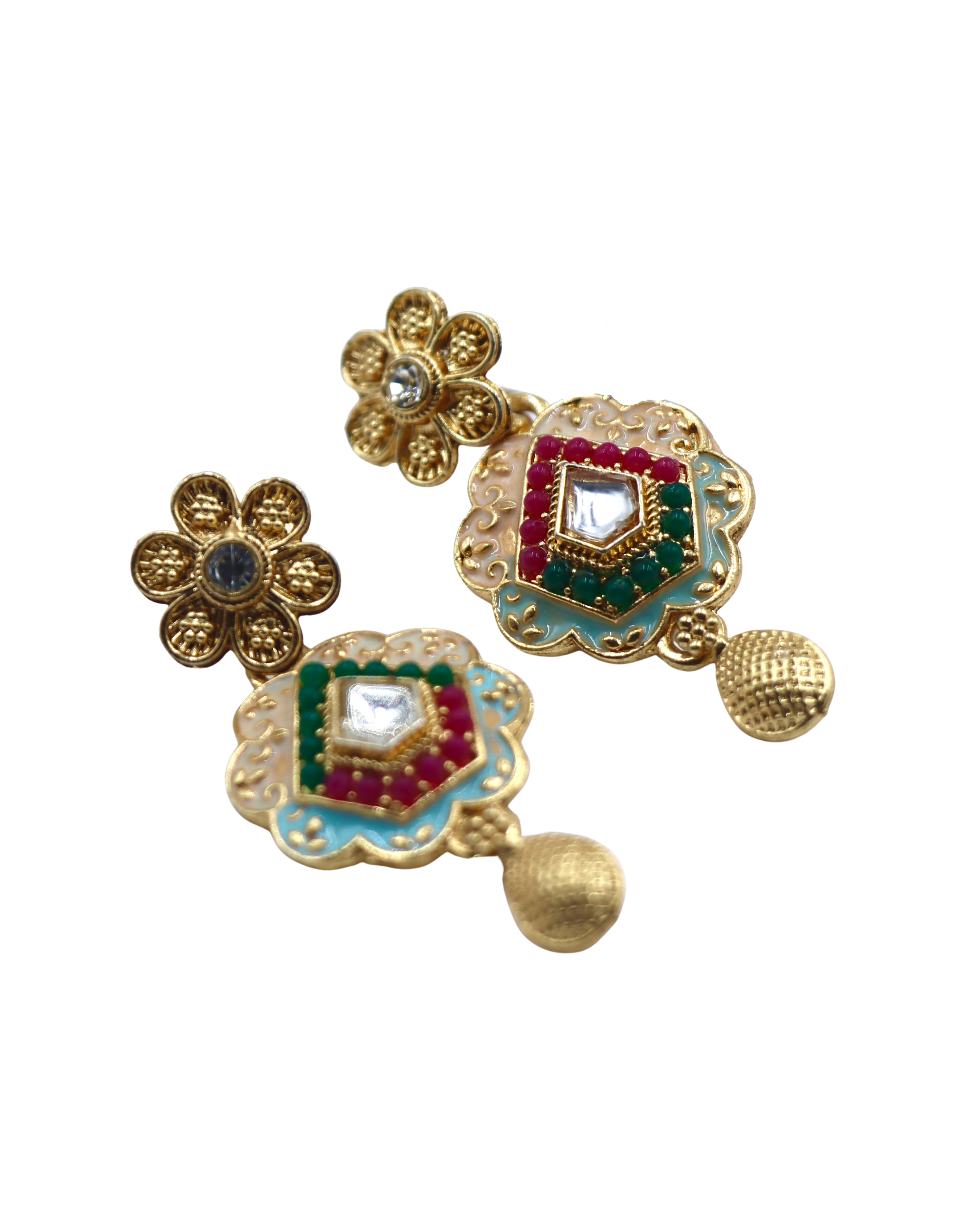 Marwar Meenakari Choker Set