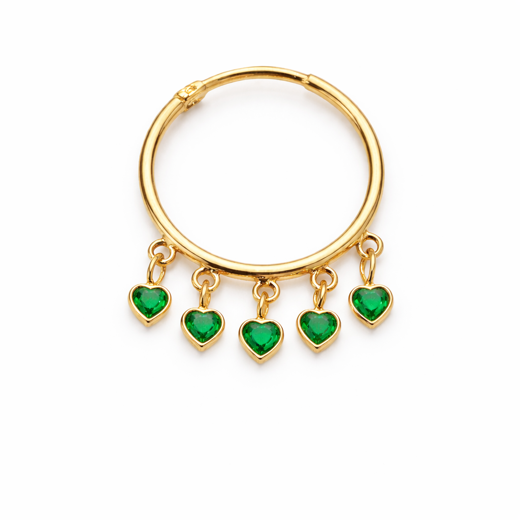 Emerald Vibe Ring