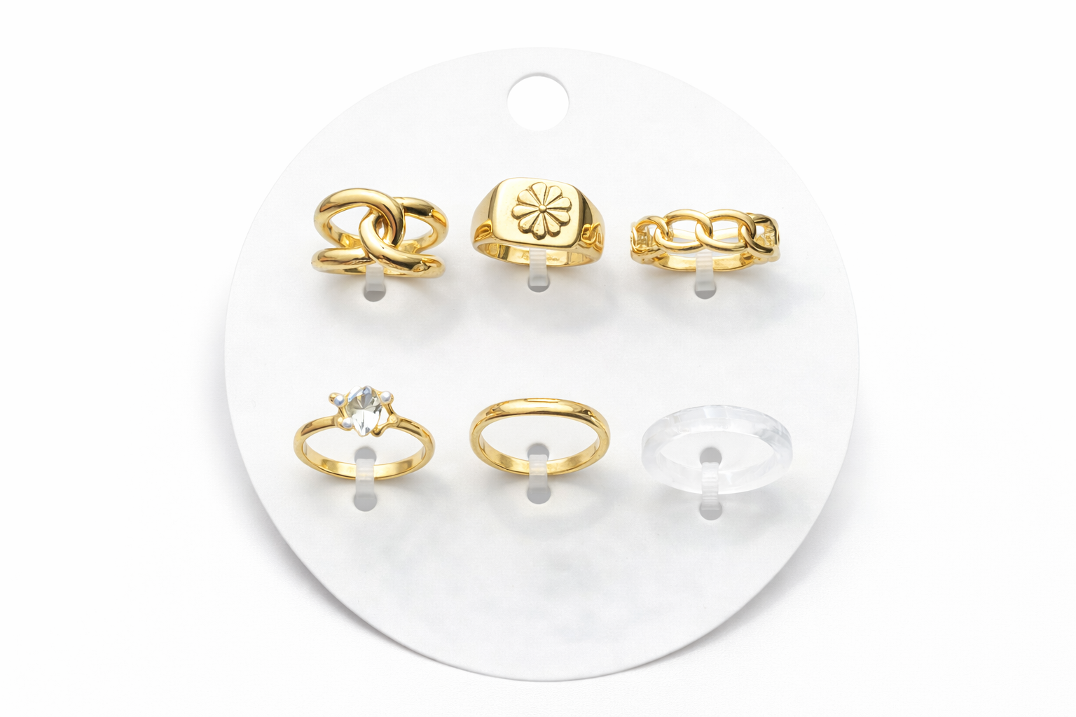 Opéra Luxe Ring Set (Pack of 6)