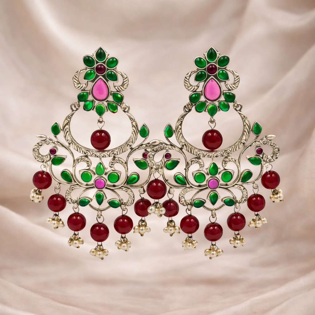 Kundanika Heritage Earrings