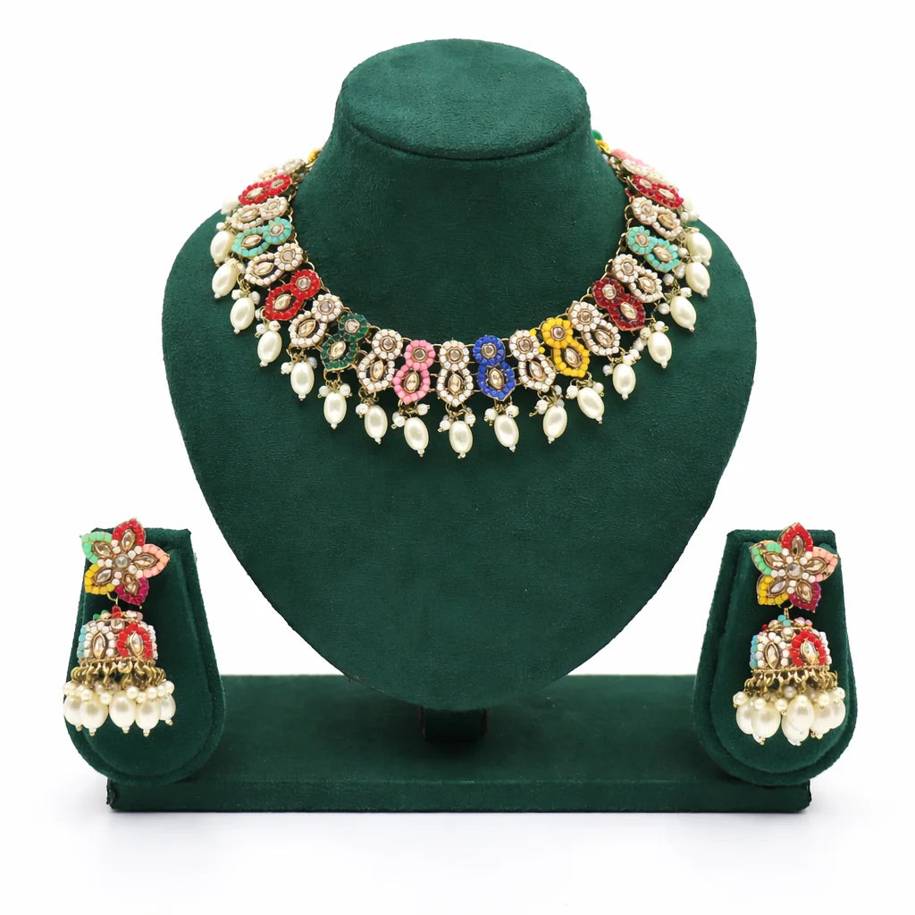 Navrangi Queen Choker Set