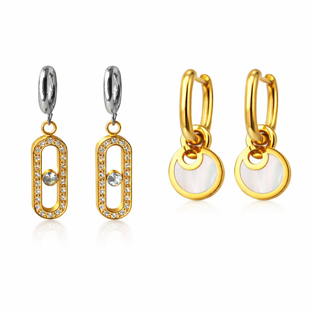 Radiant Luxe Earrings (pack of 2)