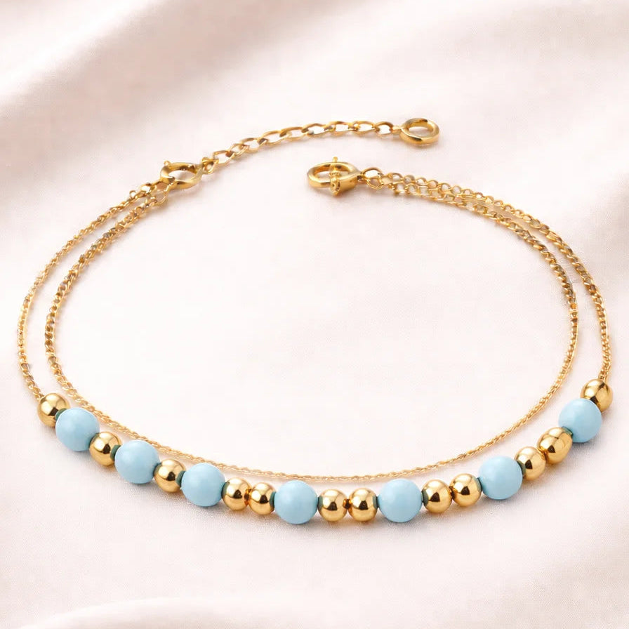 Aqua Regent Anklet