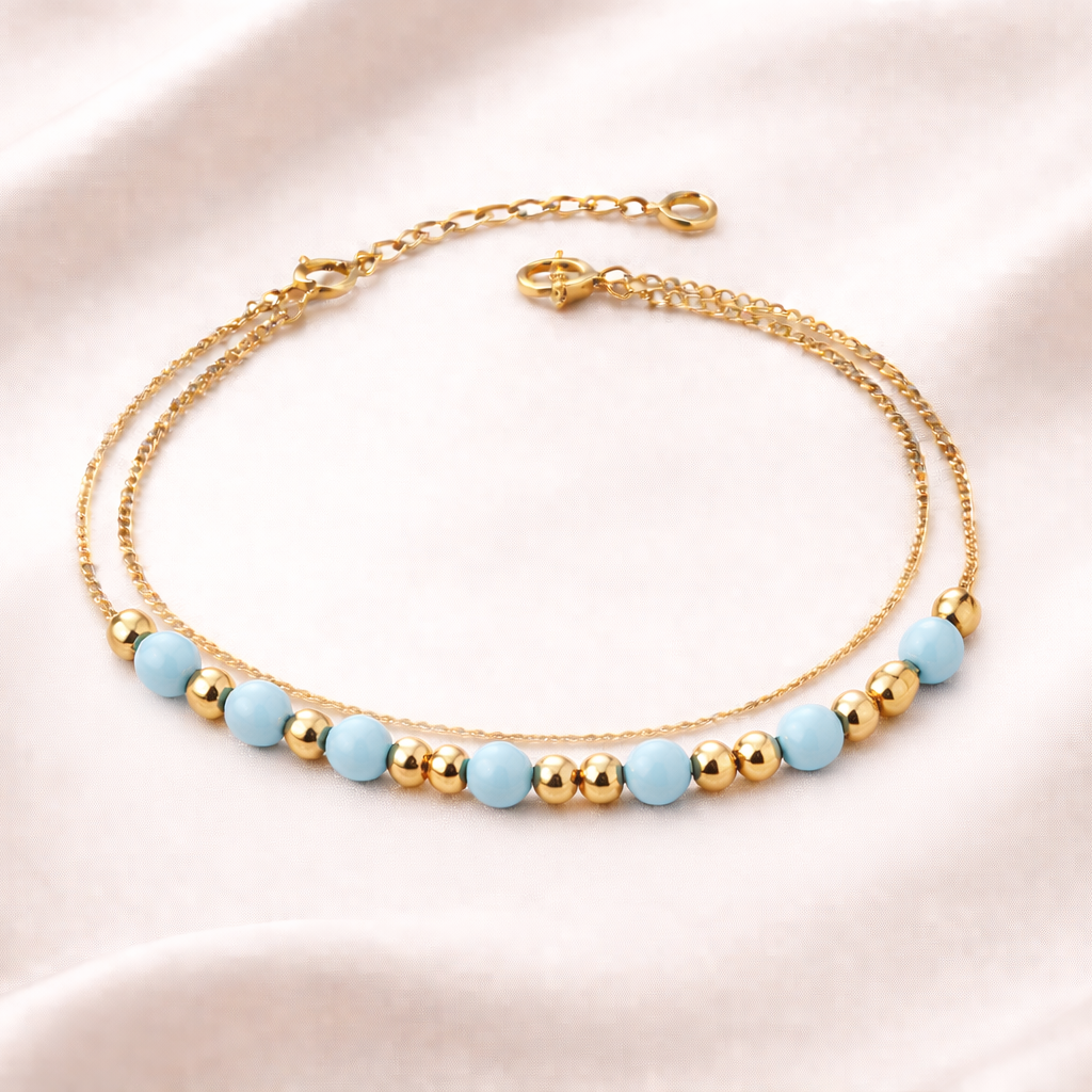 Aqua Regent Anklet