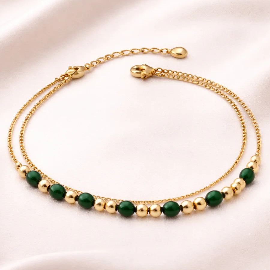 Forest Luxe Anklet