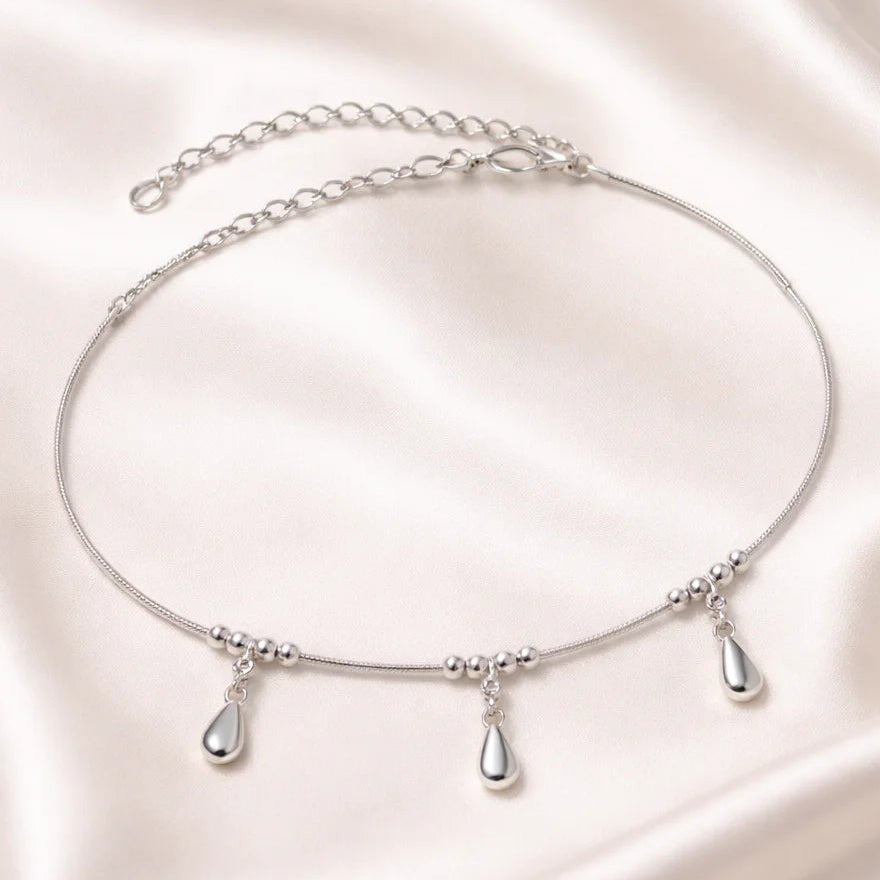 Dewdrop Charm Anklet