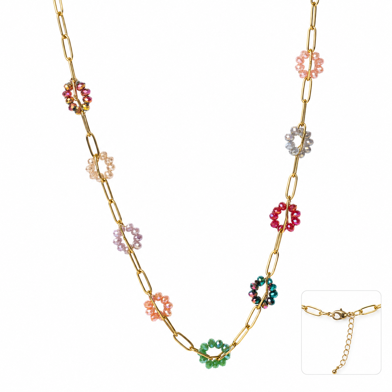 Rainbow Pop Necklace