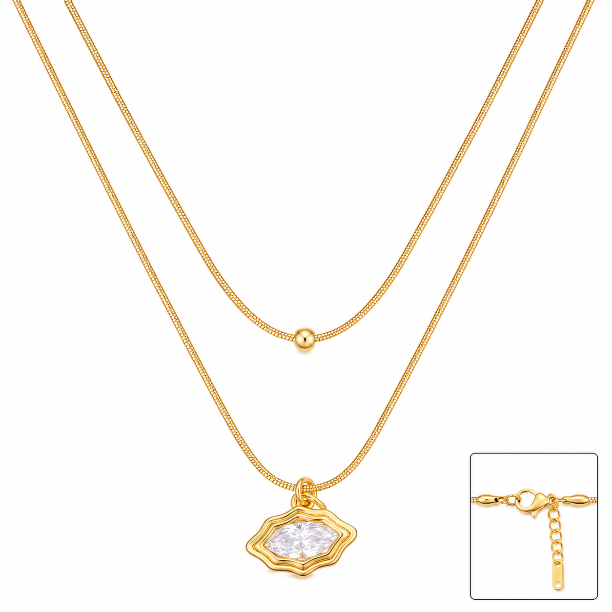 Vanilla Drip Layered Chain