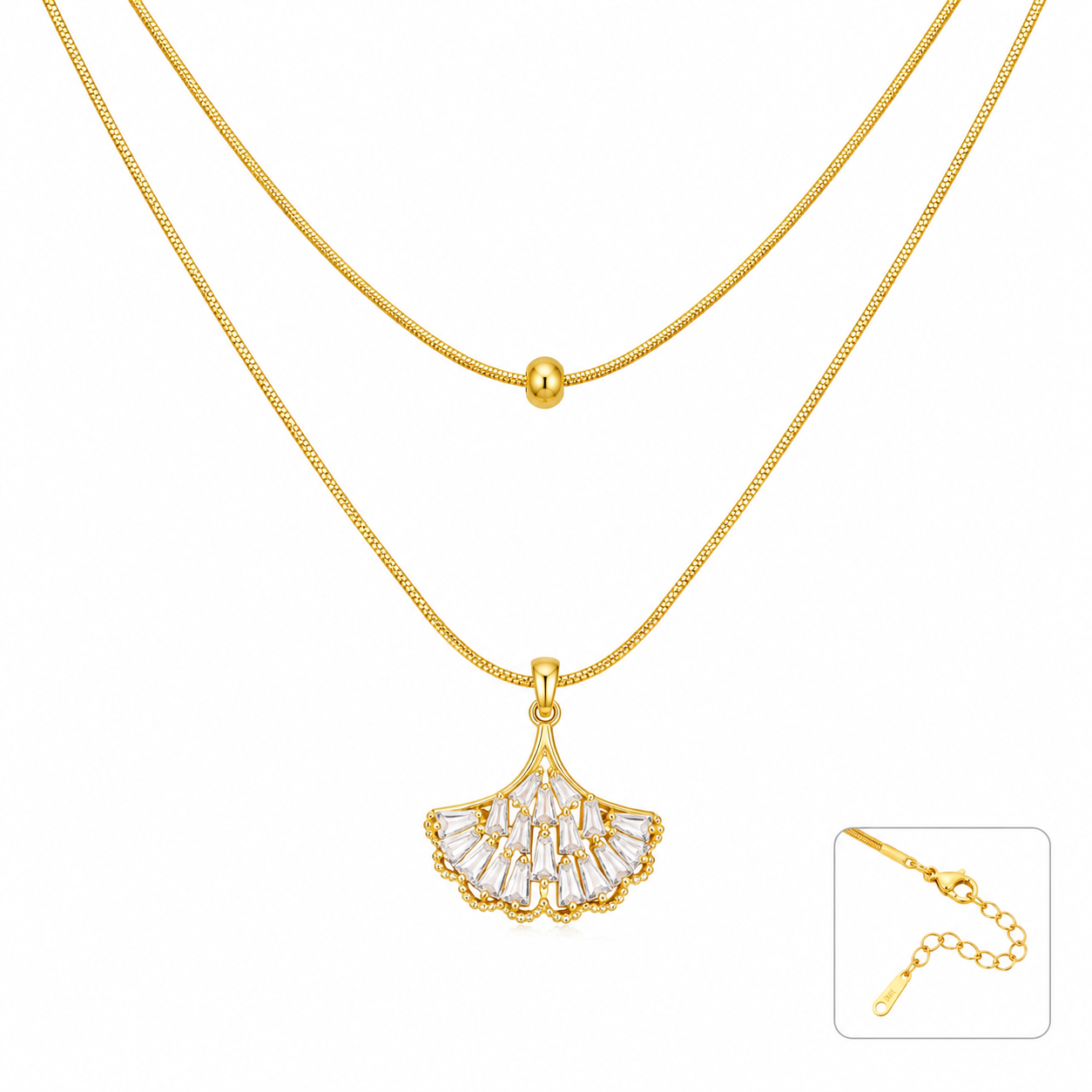 Korean Ginkgo Layered Chain