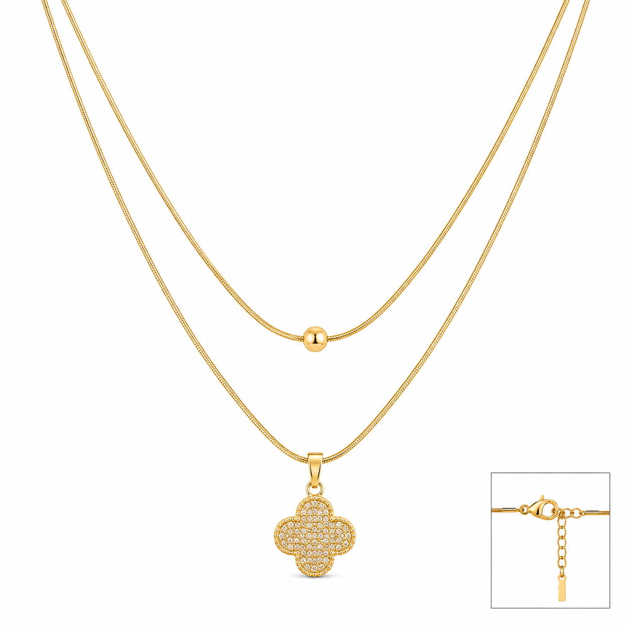 Royal Clover Pendant Chain