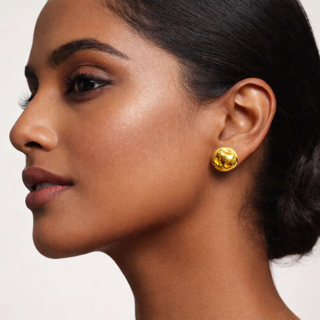 Liquid Gold Studs