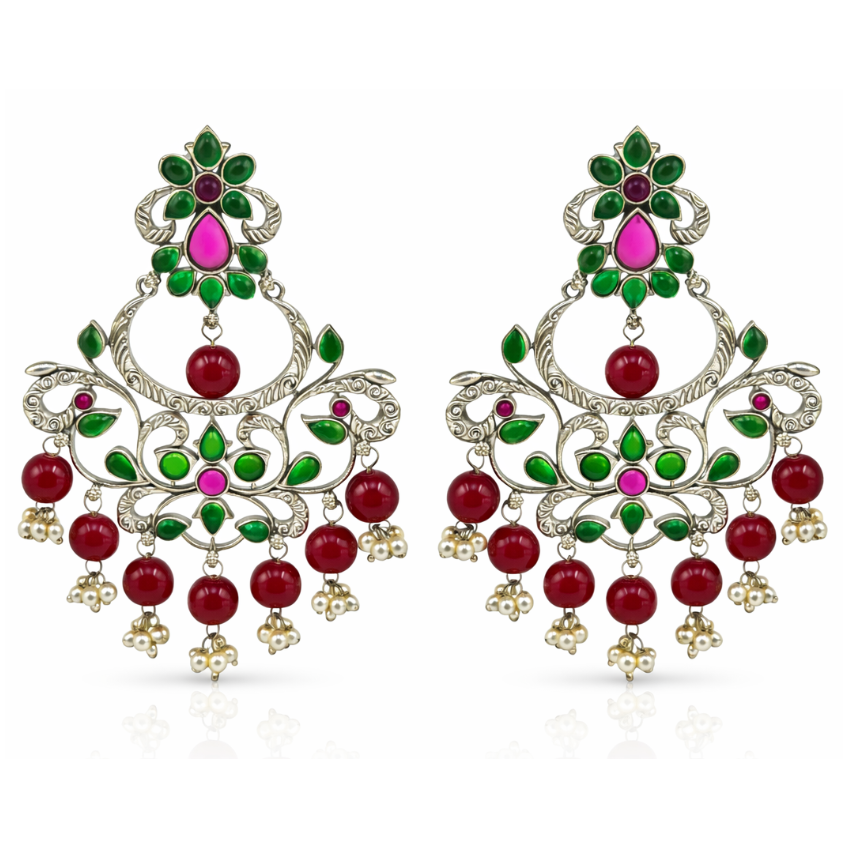 Kundanika Heritage Earrings