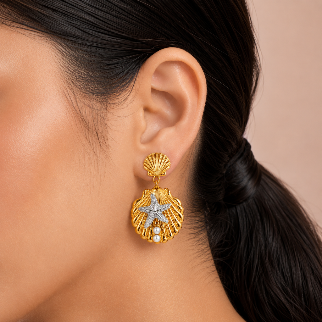 Starfish Girl Earrings