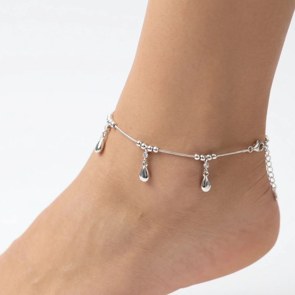 Dewdrop Charm Anklet