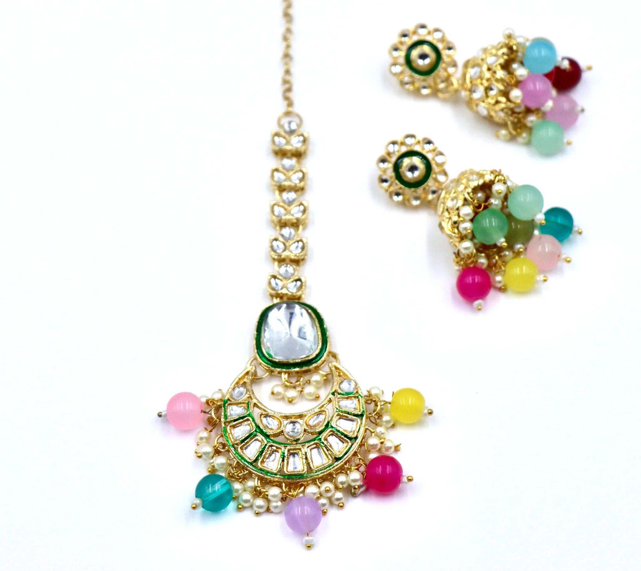 Noori Kundan Pearl Choker Set
