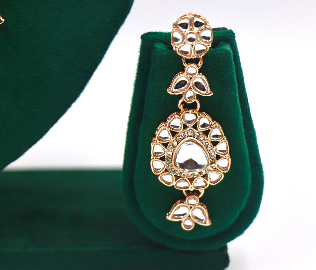 Adaa Rose gold Choker Set