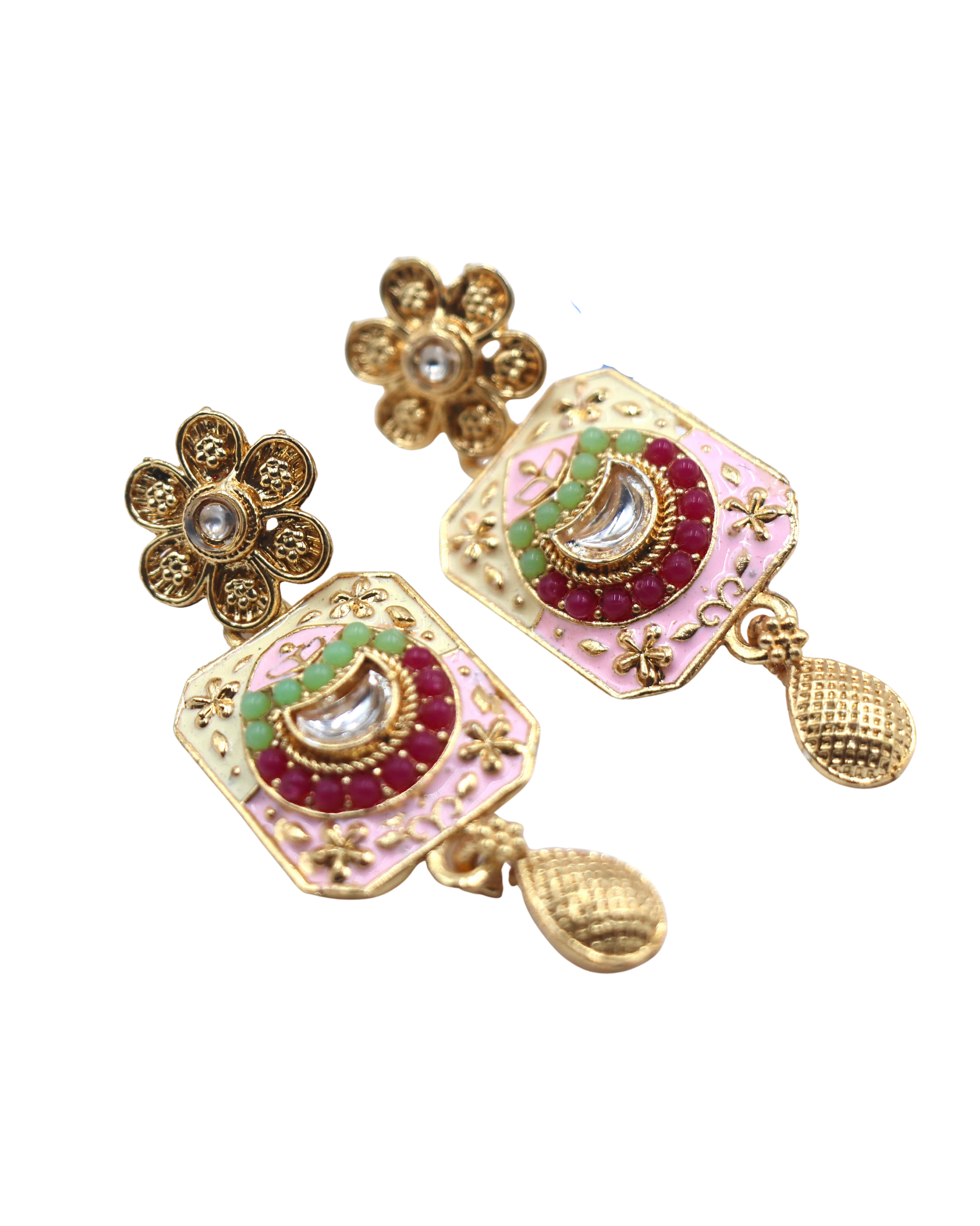 Ghoomar Meenakari Choker Set
