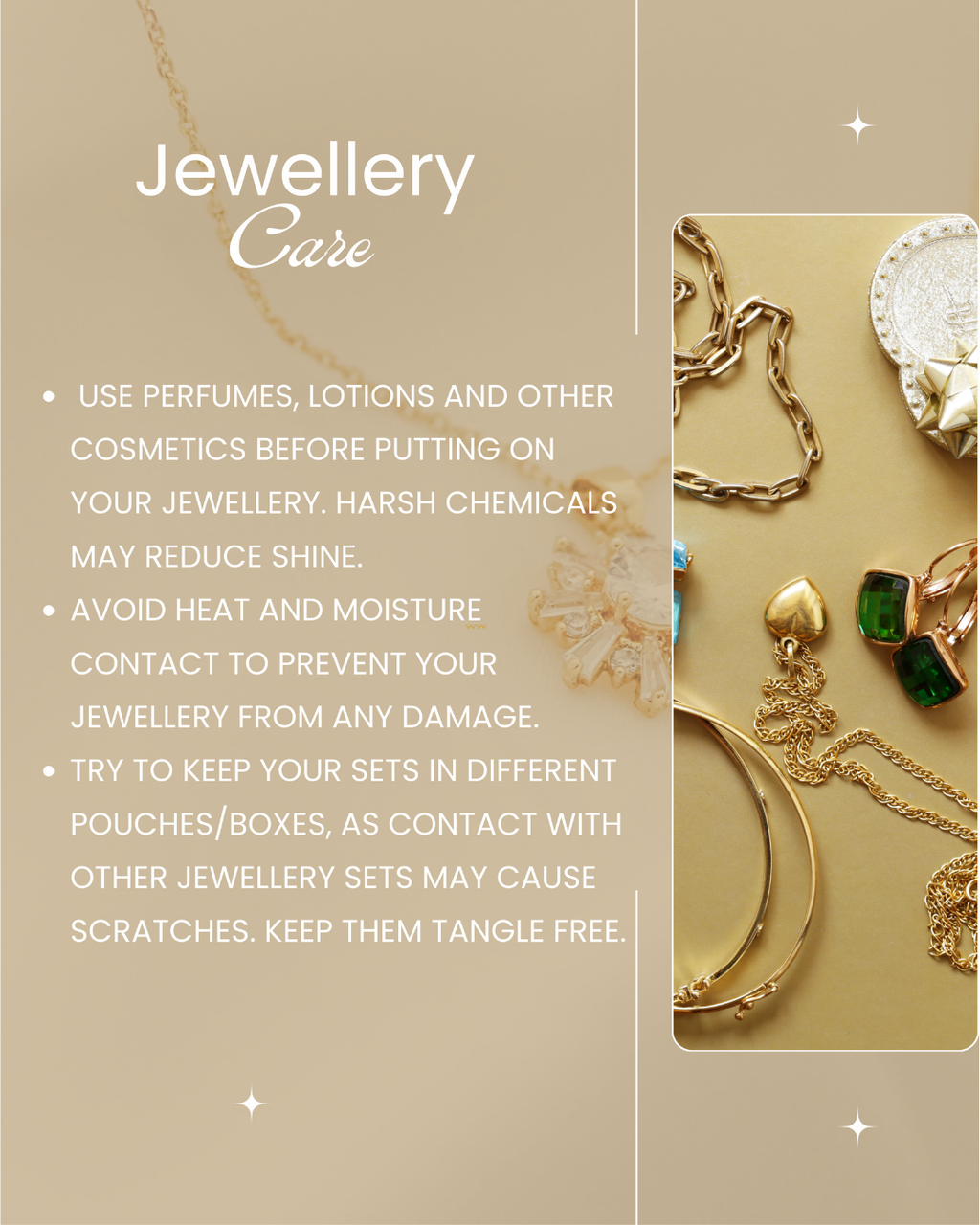 Phoolwari Rosegold Tone Necklace Set