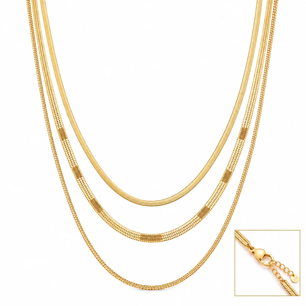 Goddess Glow Multi-Layered Necklace