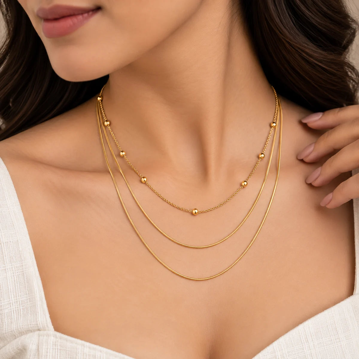 The Minimalist Celestial Gold Layers