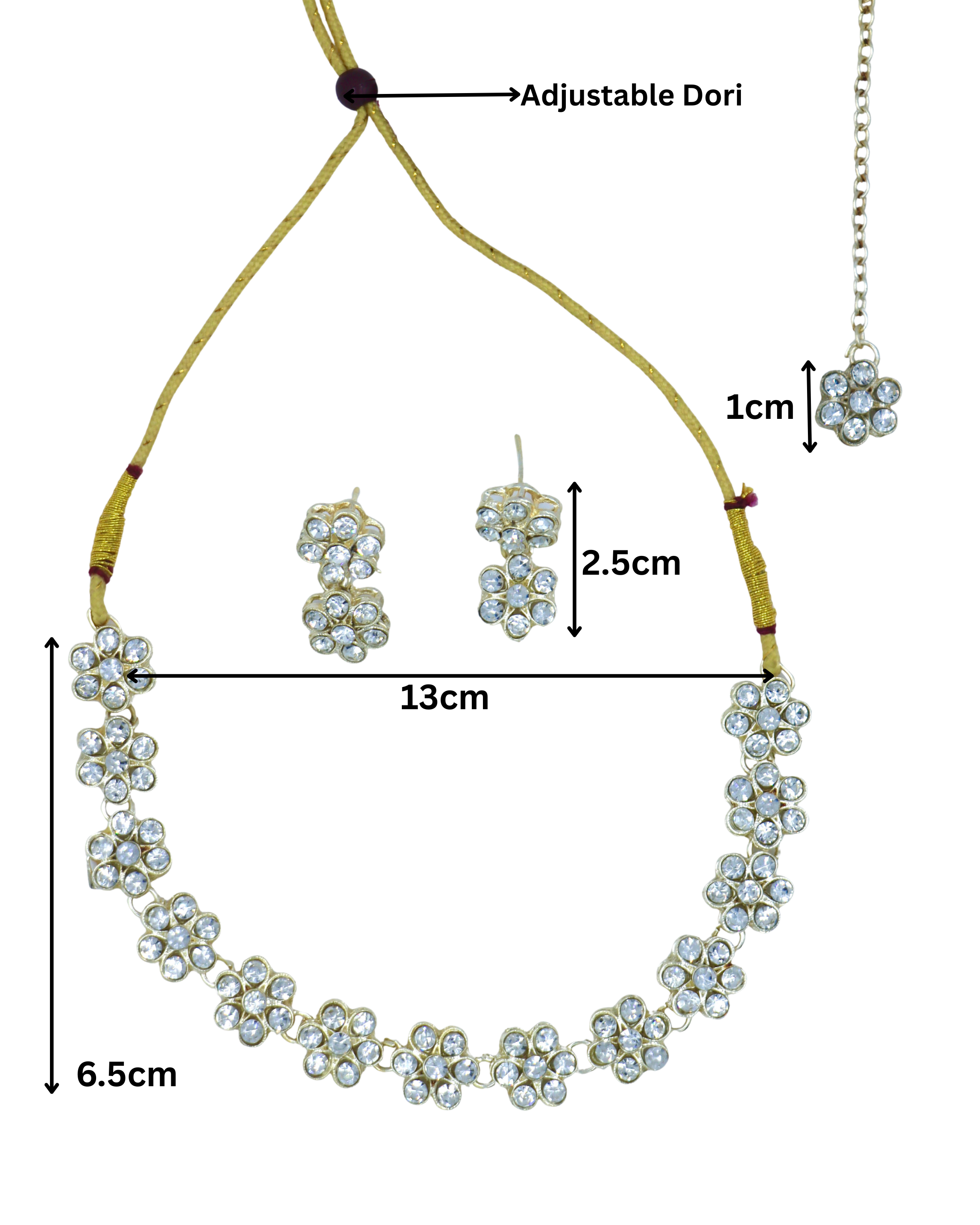Saanjh American Diamond Necklace
